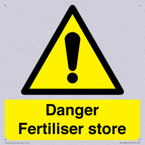 Danger Fertiliser store